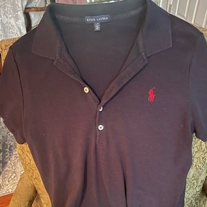 Beautiful Women’s Ralph Lauren Polo size L blue in color.